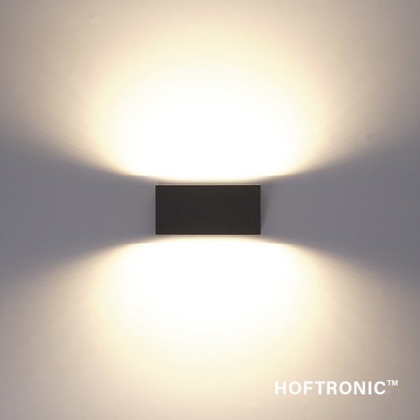 Hoftronic led wandlamp rivera s 9 watt 3000k ip54 3