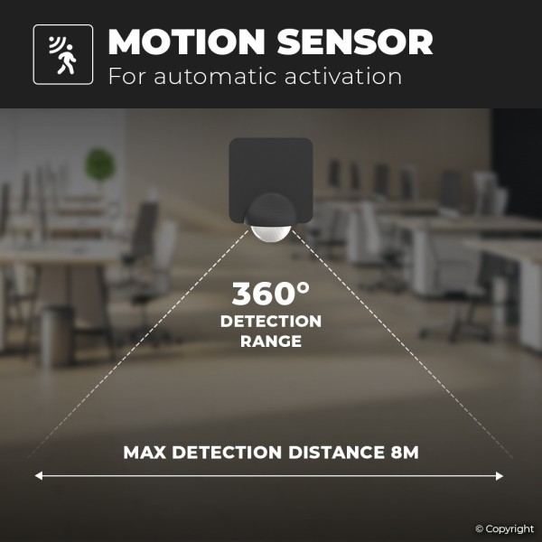 Hoftronic pir sensor bewegingssensor en schemersch 1