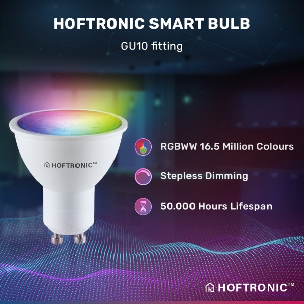 Hoftronic smart dublin smart inbouwspots wifi blue 2