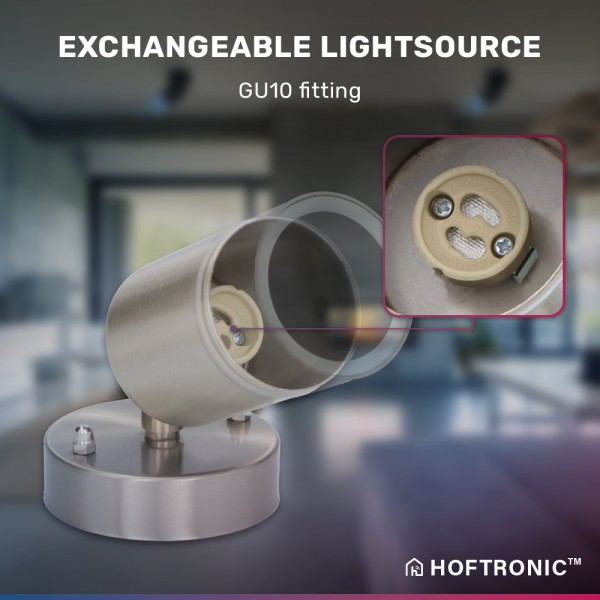 Hoftronic smart lago kantelbare wandlamp smart ip4 8