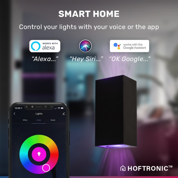 Hoftronic smart selma wifi bluetooth dimbare led w 1