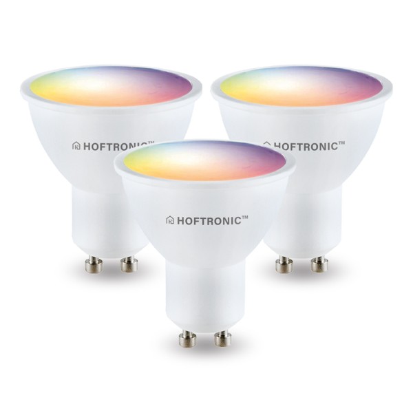 Hoftronic smart set van 3 gu10 120 smart led lampe