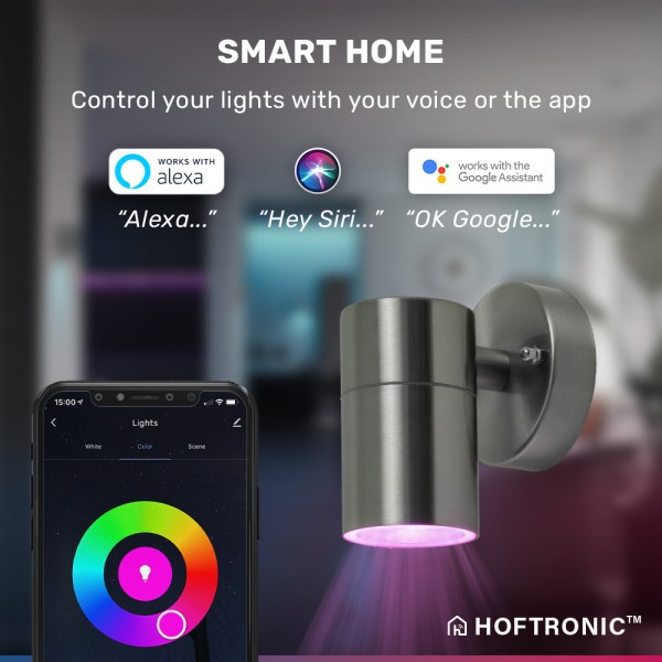 Hoftronic smart set van 3 mason smart wandlamp ip4 3