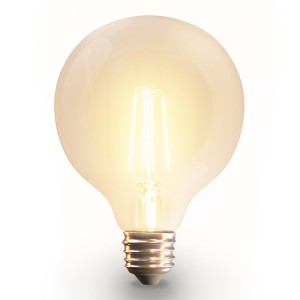 HOFTRONIC SMART Smart E27 LED filament lamp – G125 – Wifi & Bluetooth – 806lm – 7 Watt – Warm wit tot koud wit