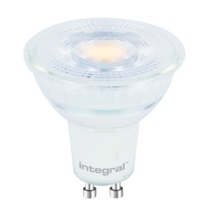 Integral GU10 LED spot 5.6 Watt Dimbaar 2700K warm wit (vervangt 50W)
