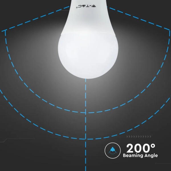 V tac 10x e27 led lamp 95 watt 4000k vervangt 100 4