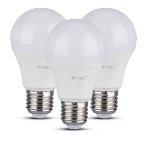 V-TAC 3x E27 LED lamp – 11 Watt – 2700K – Vervangt 75 Watt – A60