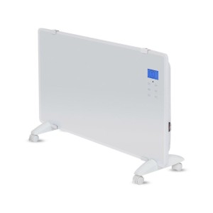 V-TAC Glazen Paneelverwarmer – Elektrische kachel – Panel Heater – Paneelverwarming – Portable Heater – Display Heater – Wit