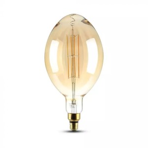 V-TAC LED Filament lamp XXL Bora 8 Watt E27 2000K dimbaar