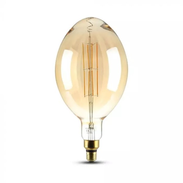 V tac led filament lamp xxl bora 8 watt e27 2000k