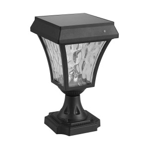 V-TAC LED Solar staande lamp – CCT Lichtkleur instelbaar – IP65 Waterdicht – 12 uur brandtijd – Zwart – Tafelverlichting