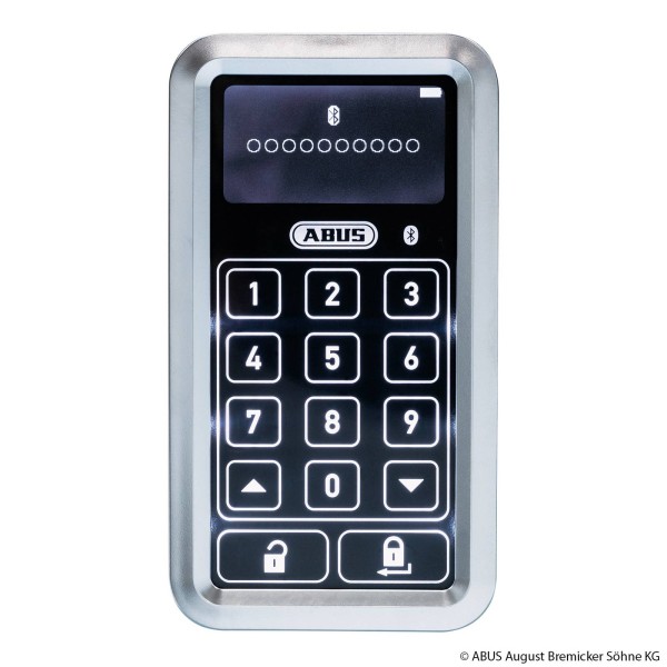 Abus hometec pro bluetooth keyboard cft3100 zilver 2