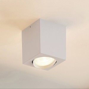 Arcchio Basir LED plafondspot in wit, 16W