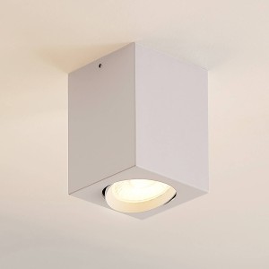 Arcchio Basir LED plafondspot in wit, 8W