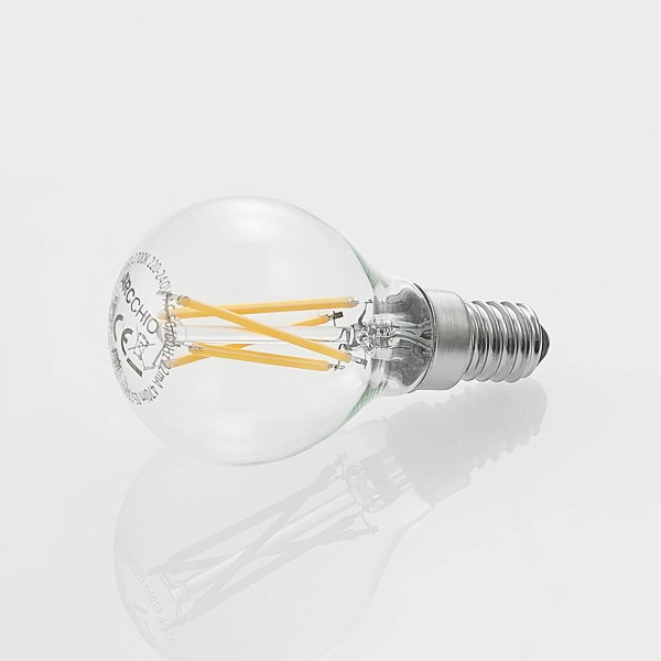 Arcchio led filament lamp e14 4w druppel dimbaar per 2 1