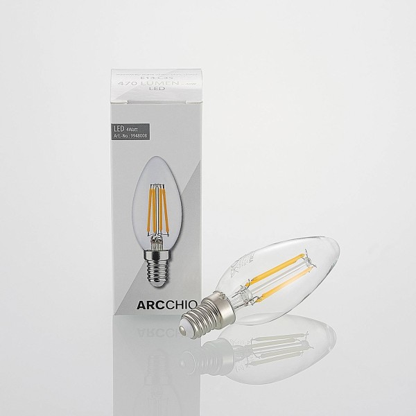Arcchio led lamp e14 filament 4w 2. 700k 3 step dimmer 2