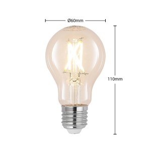 Arcchio LED lamp E27 4W 2.700K filament, dimbaar, helder