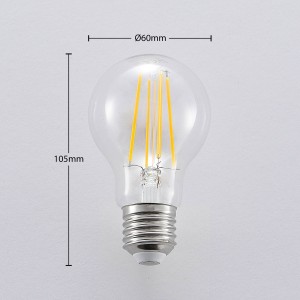 Arcchio LED lamp E27 A60 6,5W 2.700K helder 3-step-dimmer