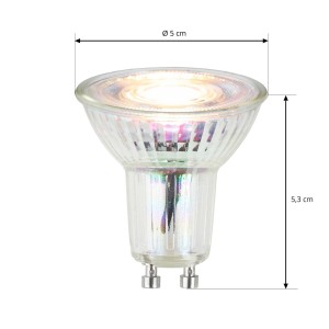 Arcchio LED reflector GU10 3W 3.000K 36° glas