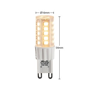 Arcchio LED stiftlamp G9 3,5W 827 3er-set
