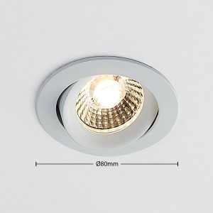 Arcchio Ozias LED inbouwspot wit, 4,2 W