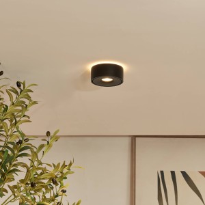 Arcchio Rotari LED plafondlamp, up & down, zwart