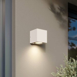 Arcchio Tassnim LED buiten wandlamp wit 1-lamp
