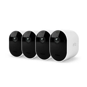 Arlo Pro 4 beveiligingssysteem met 4 camera’s wit