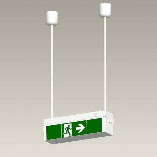 B-safety hangerset voor noodlamp c-lux standaard