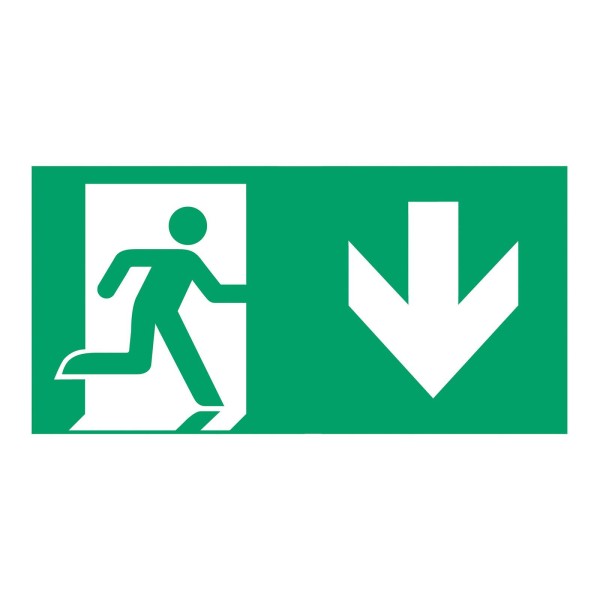 B-safety schild nooduitgang type a voor l-lux standaard eco