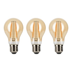Bailey | 3x LED Lamp | Grote fitting E27  | 5.5W