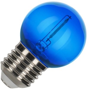 Bailey 5x Kogellamp Blauw | LED Filament 0,6W | Grote fitting E27 Plastic
