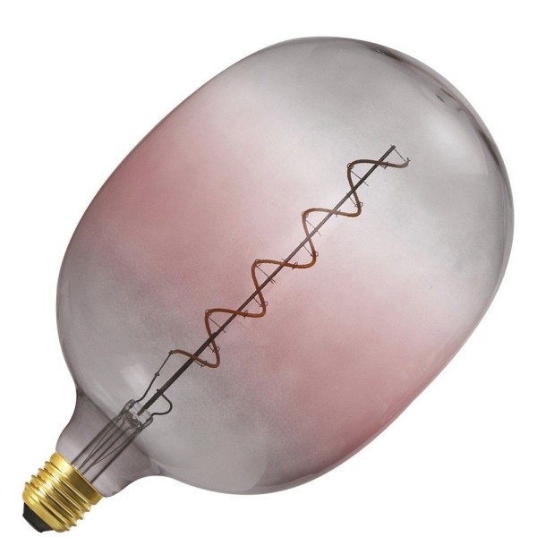 Giant led filamentlamp uit de colour serie van bailey. De lampen uit deze serie zijn kleurrijke toevoeging op uw interieur en zijn zo mooi ontworpen dat ze geen speciale armatuur meer nodig hebben. Deze variant is uitgevoerd met grijs/roze glas. Verder is de lamp ook dimbaar.