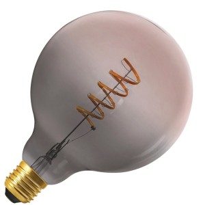 Bailey Colour | LED Globelamp | Grote fitting E27 Dimbaar | 4W (vervangt 15W) Rookglas