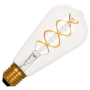 Bailey | LED Edisonlamp | Grote fitting E27  | 4W Dimbaar