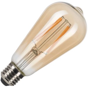 Bailey | LED Edisonlamp | Grote fitting E27  | 8W Dimbaar