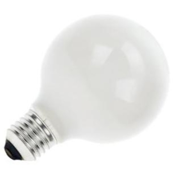 De globelamp led filament softone 6w (vervangt 60w) grote fitting e27 80mm   is verkrijgbaar in 6w. Dit lijkt wellicht weinig
