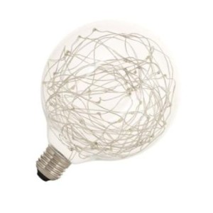 Bailey | LED Globelamp Wireled | Grote fitting E27 | 1,5W (vervangt 10W) 125mm