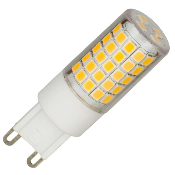De led compact serie bestaat uit lampen die vanwege het compacte ontwerp ideaal zijn als vervangers van de 230v halogeenlampen met g9 voet. Deze uitvoering heeft een zeer hoge lichtopbrengst en is dimbaar. Omgevingstemperatuur bereik: -20°c tot +40°c.