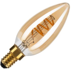 Bailey | LED Kaarslamp | Kleine fitting E14  | 3W Dimbaar