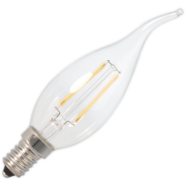 De kaarslamp tip led filament 1w (vervangt 15w) kleine fitting e14 bestelt u eenvoudig online