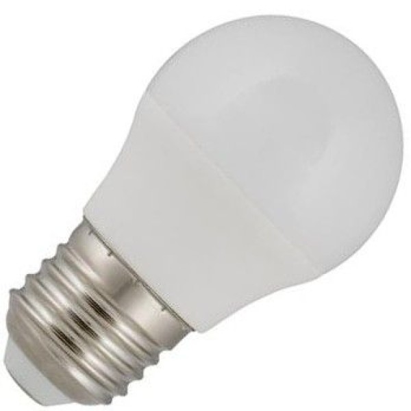 Led kaarslamp uit de ecobasic serie van bailey met een grote e27 fitting. Deze lamp heeft een hoge lichtopbrengst van 480 lumen en vervangt daarmee een gloeilamp van 48 watt. Desondanks verbruikt de lamp maar 6 watt en is daarmee een zuinig alternatief voor een gloei- of halogeen kogellamp.