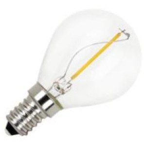 Bailey | LED Kogellamp | Kleine fitting E14 | 1W (vervangt 10W)