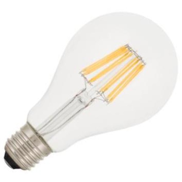 De standaardlamp led filament 10w (vervangt 100w) grote fitting e27 is verkrijgbaar in 1w. Dit lijkt wellicht weinig