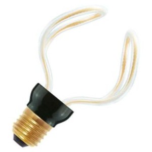 Bailey Silhouet | LED Lamp Tulp | Grote fitting E27 Dimbaar | 12W (vervangt 6W)
