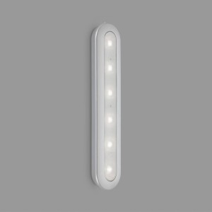 Briloner LED Push-Light Row, batterijvoeding, 6.500K, 30 cm