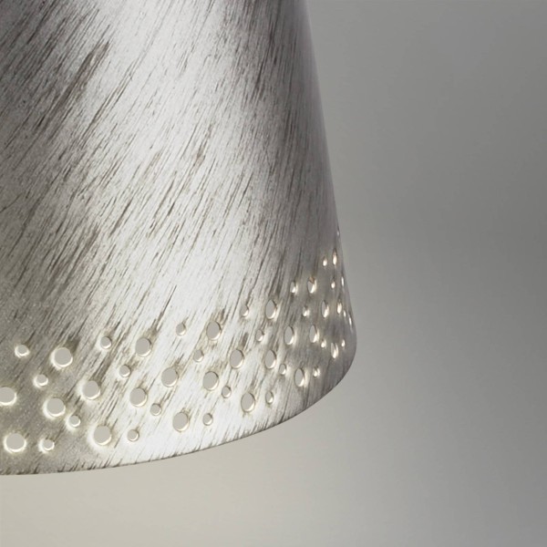 Briloner led tafellamp kiki met accu 3. 000k antiek zilver 2