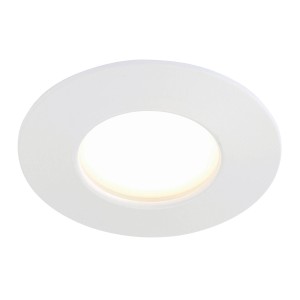 Briloner Witte LED inbouwlamp Felia, IP44