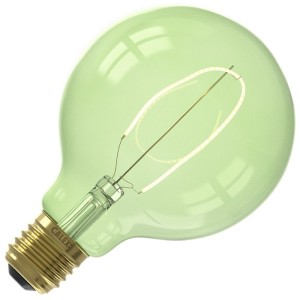 Calex Colors NORA Emerald | LED Globelamp | Grote fitting E27 Dimbaar | 4W Groen