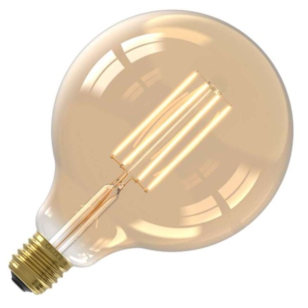 Deze e27 g125 led lamp heeft dezelfde warme gloed en datzelfde warme gevoel als de gloeilamp én is volledig dimbaar. Dankzij de gouden finish past deze lamp bij elk interieur.